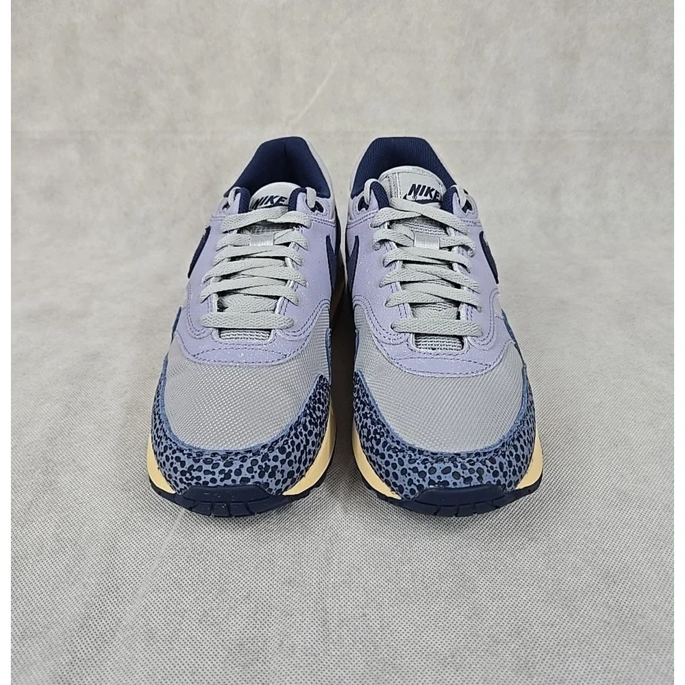 Nike Air Max 1 86'‎ PRM Shoes Mens Size 8 Lost Sketch Grey / Blue Sneakers NEW